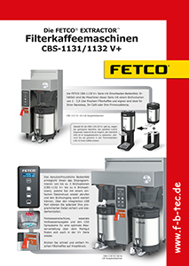 FETCO CBS-1131/1132 V+